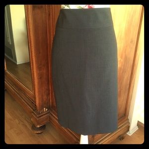 NWT grey pencil skirt